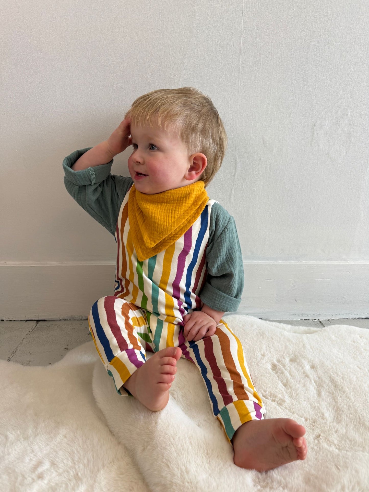 Robyn Romper Stripes