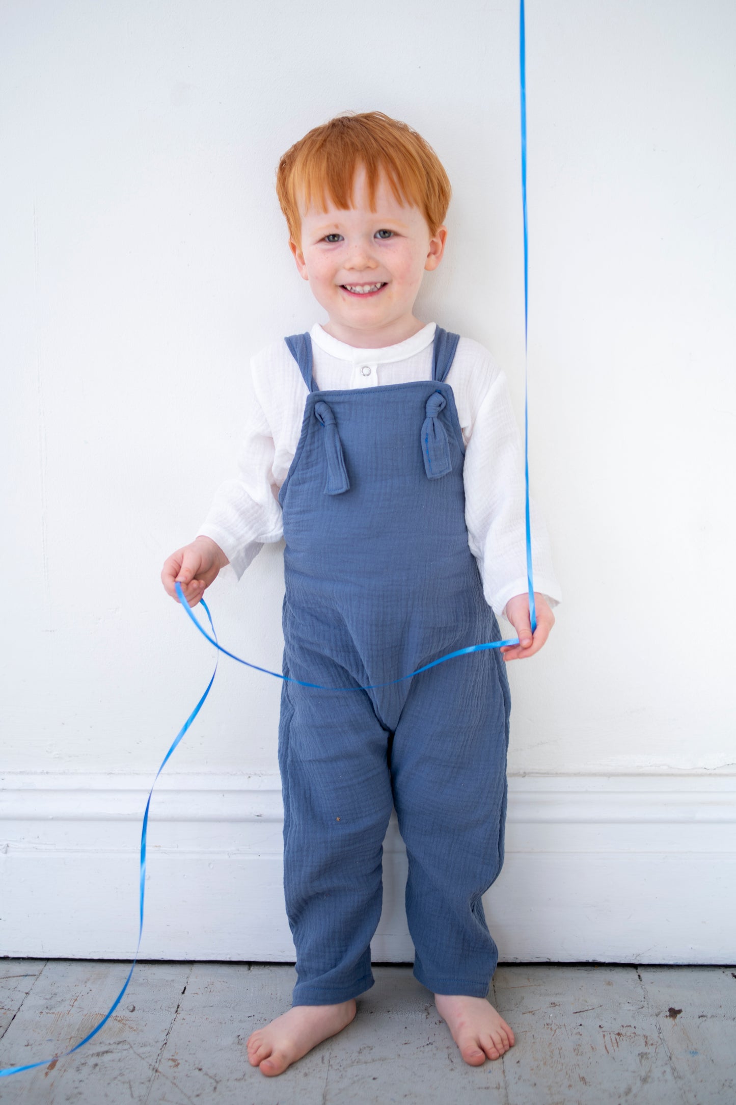 Frankie Dungarees Cornflour