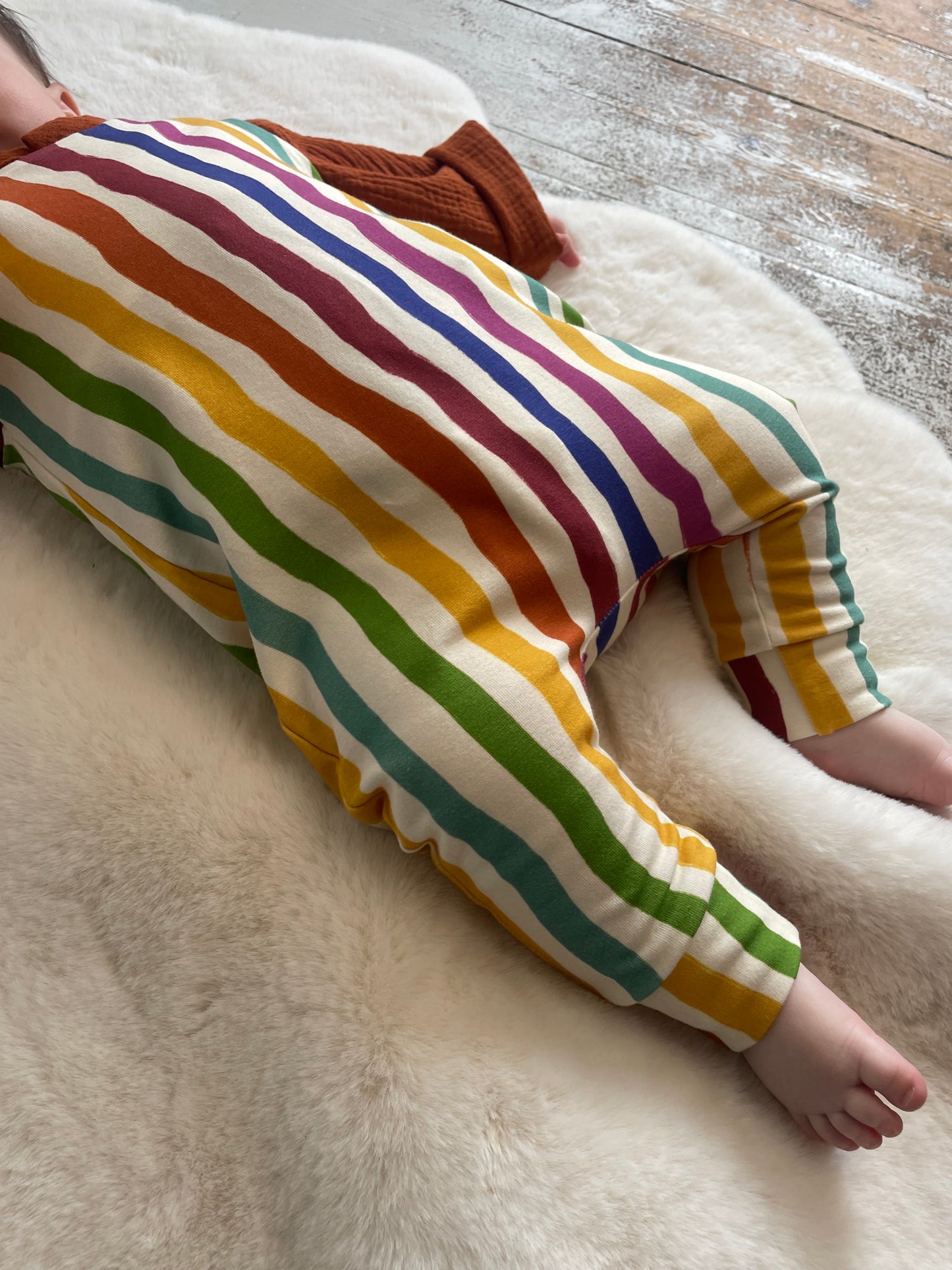 Robyn Romper Stripes