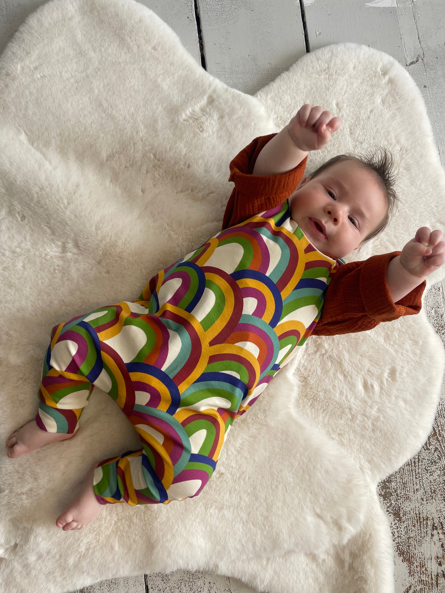Robyn Romper Rainbows