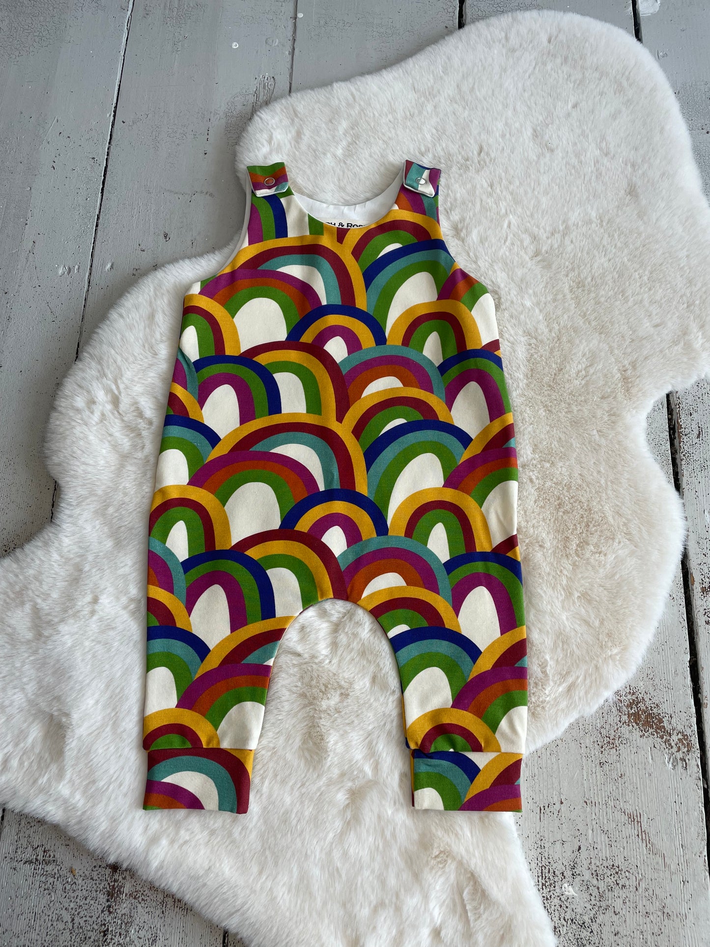Robyn Romper Rainbows