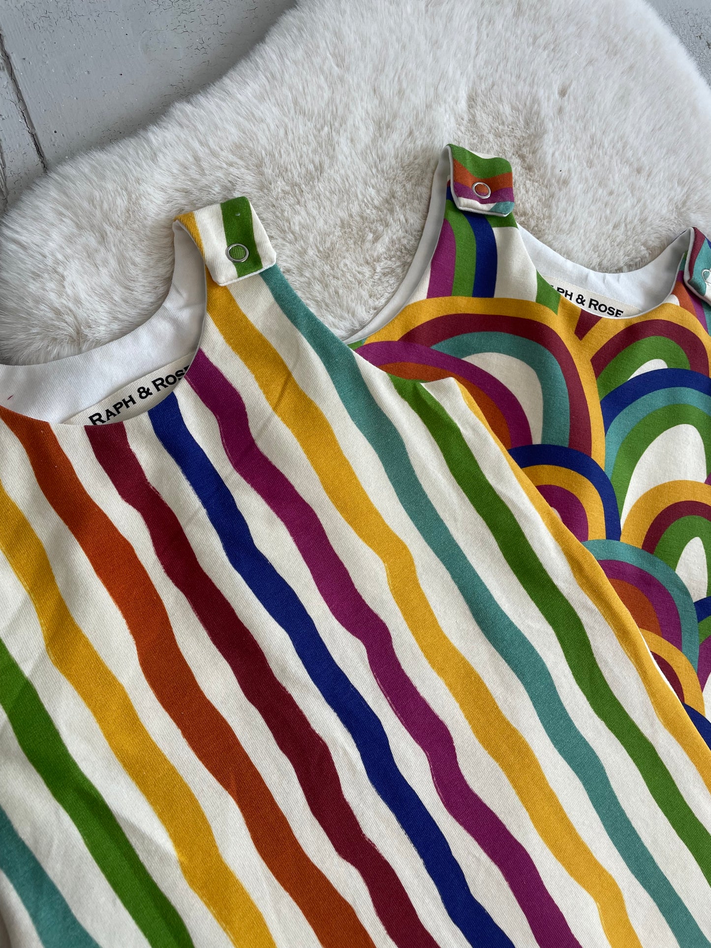 Robyn Romper Stripes