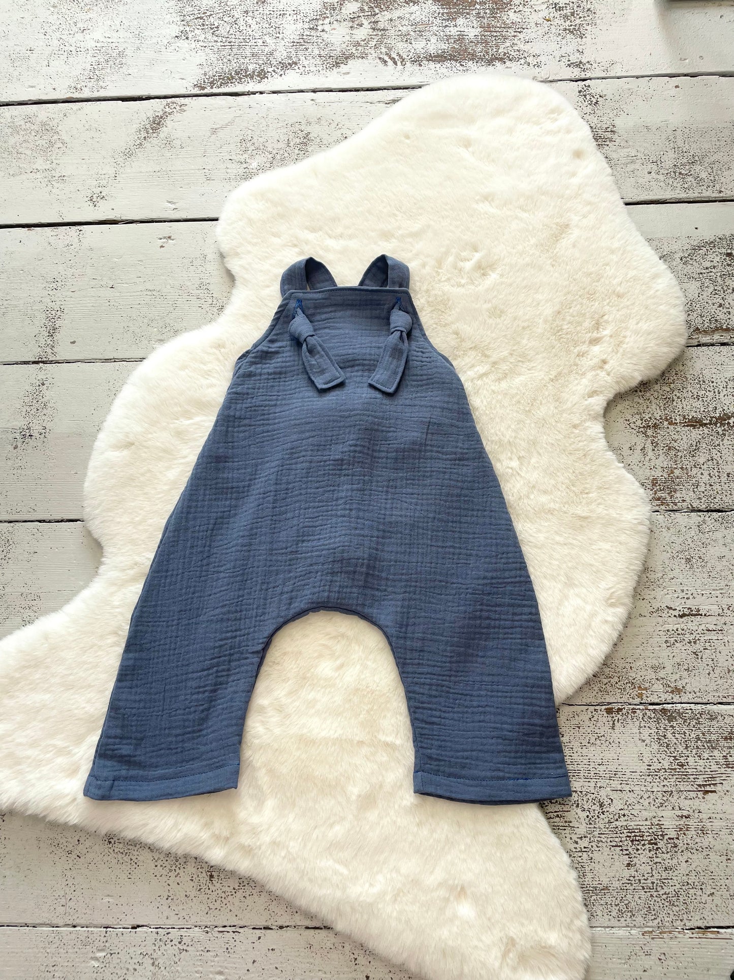 Frankie Dungarees Cornflour