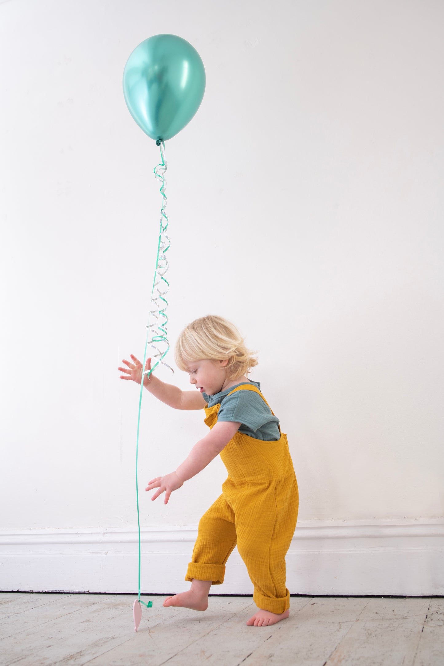 Frankie Dungarees Mustard