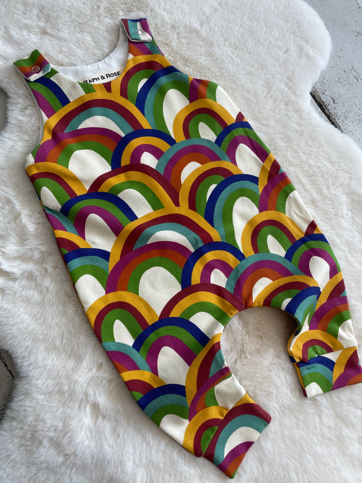 Robyn Romper Rainbows