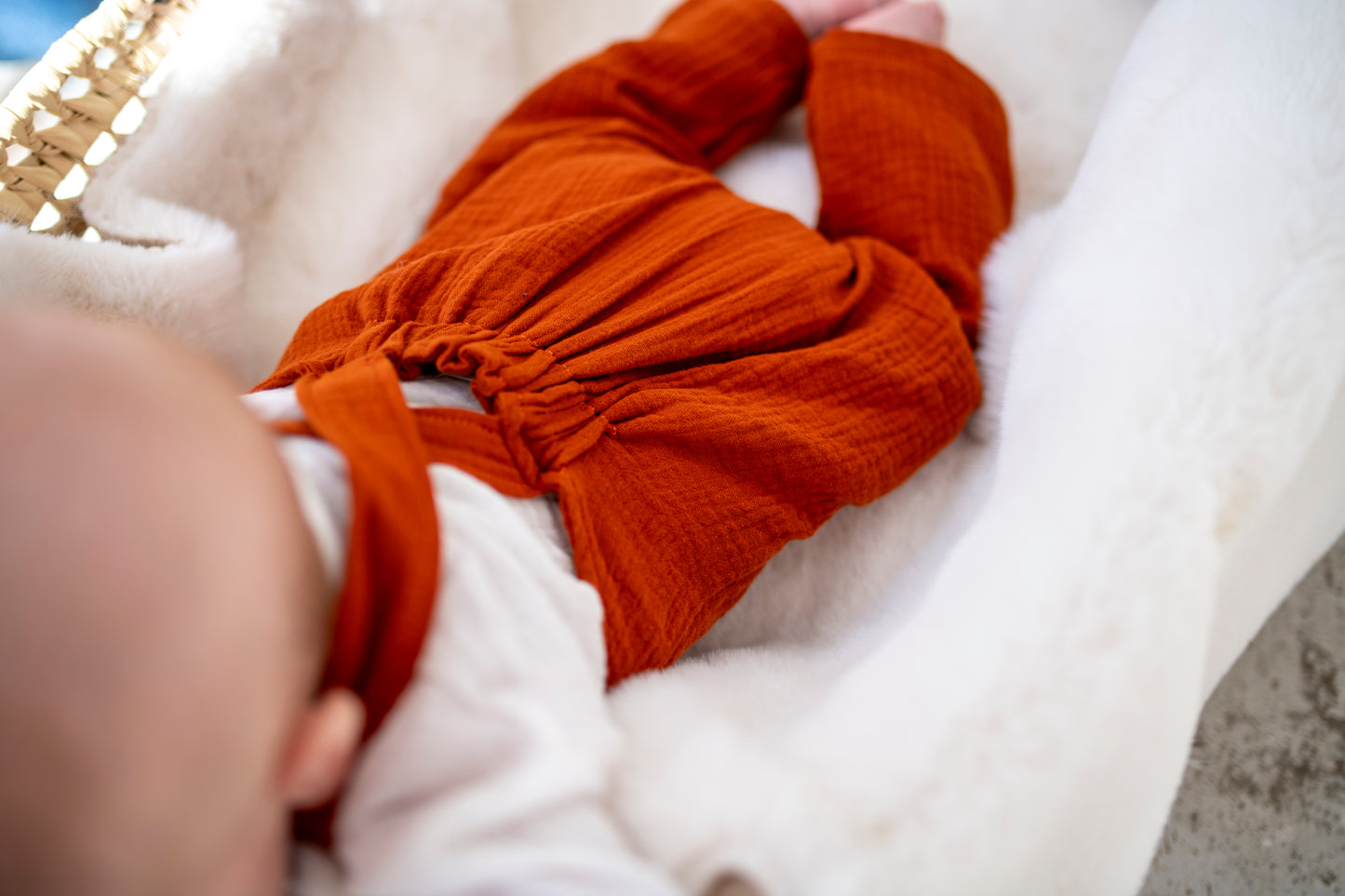 Frankie Dungarees Rust