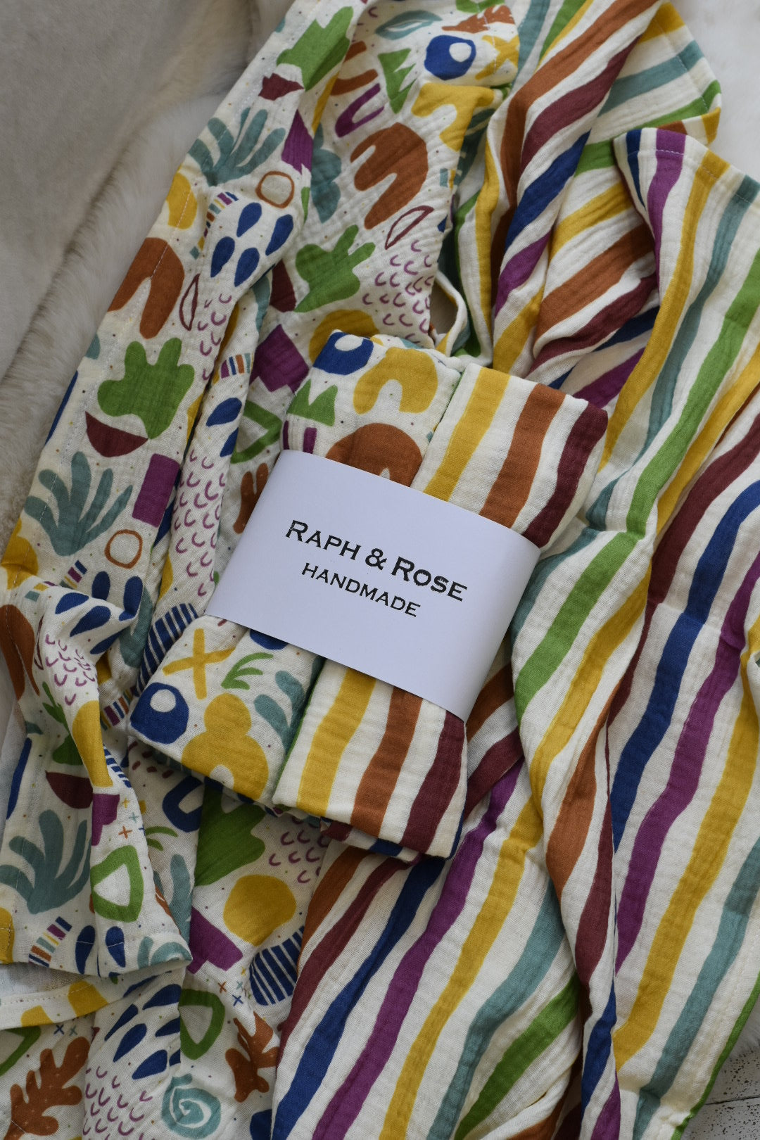 2-pack Organic Muslin Squares